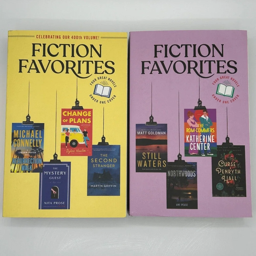Readers Digest Fiction Favorites Two Novels 8 Stories Paperback Mystery Romance